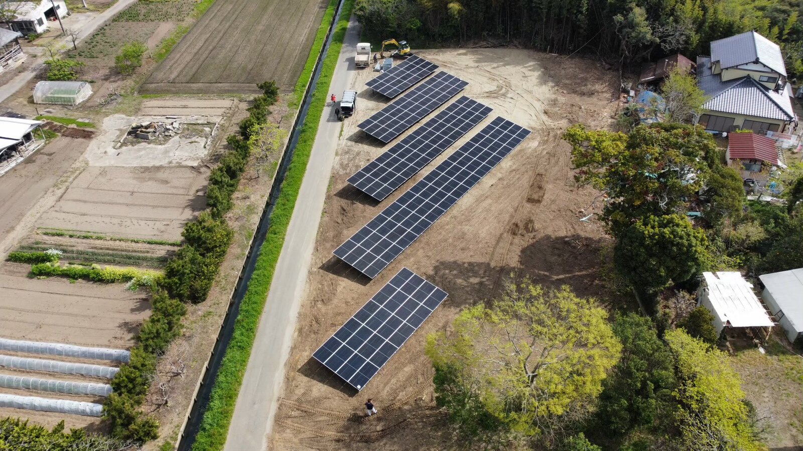 千葉県山武市 松尾町発電所