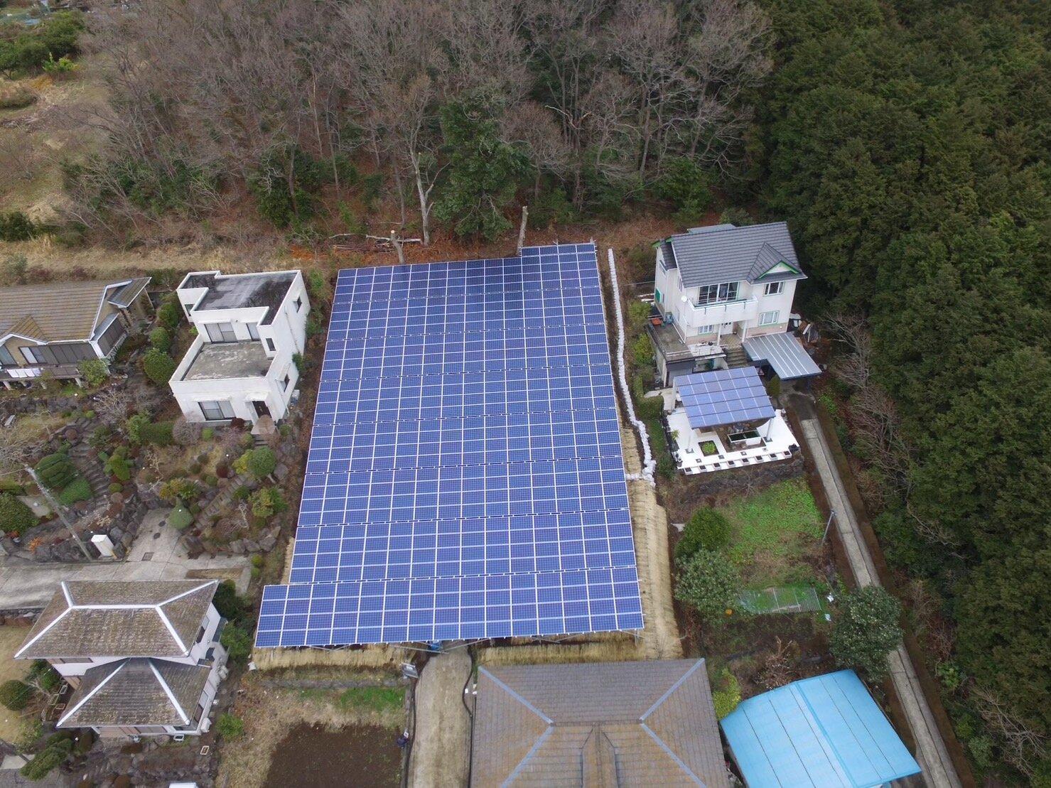 静岡県伊東市萩発電所